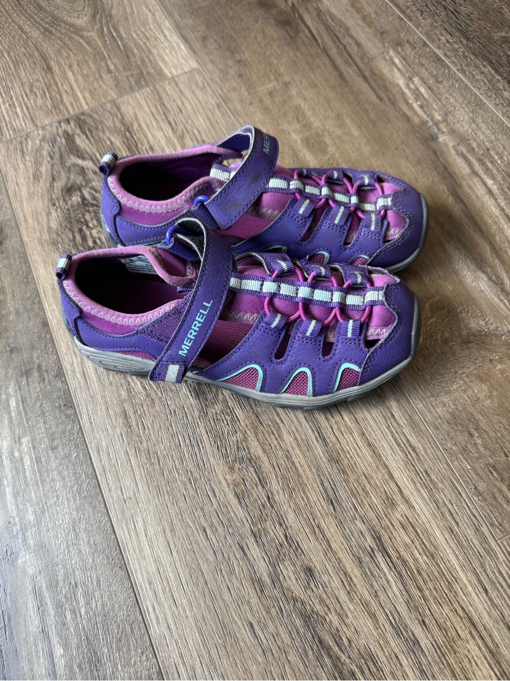 Merrell Kids Purple and Pink Active Sandals